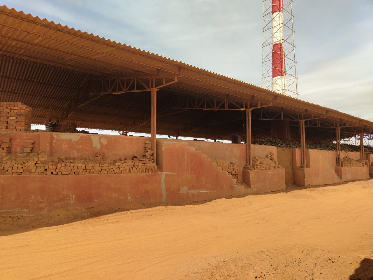 Red bricks manufactured by Sri Sai Bricks in Palani