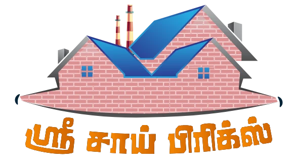 Red bricks manufactured by Sri Sai Bricks in Palani